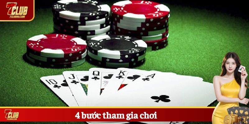 4 bước tham gia chơi