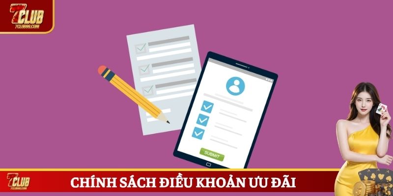 Chính sách điều khoản ưu đãi