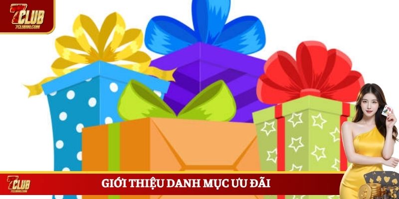Giới thiệu danh mục ưu đãi